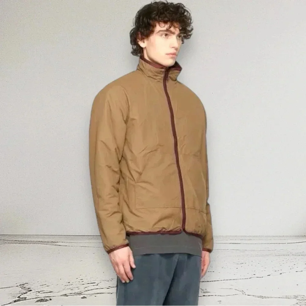 JOHN ELLIOTT REVERSIBLE POLAR FLEECE FULL ZIP ROAN JACQUARD Size 3 / L